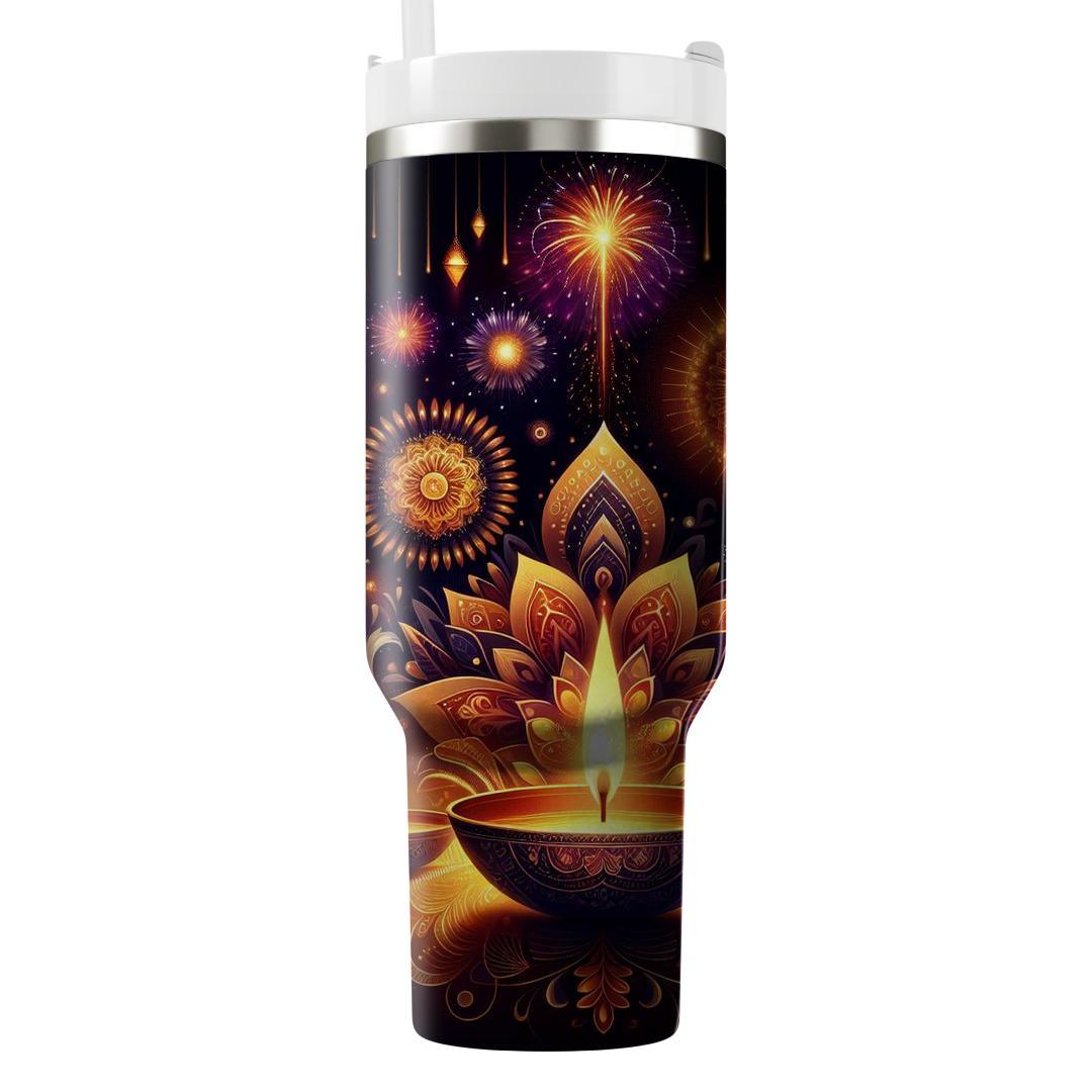 Melody Of Lights - Festival Of Diwali  Tumblers With Lids