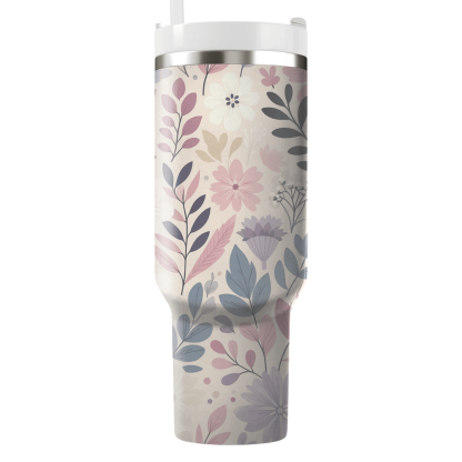 Cascading Floral Patterns  Custom Tumblers