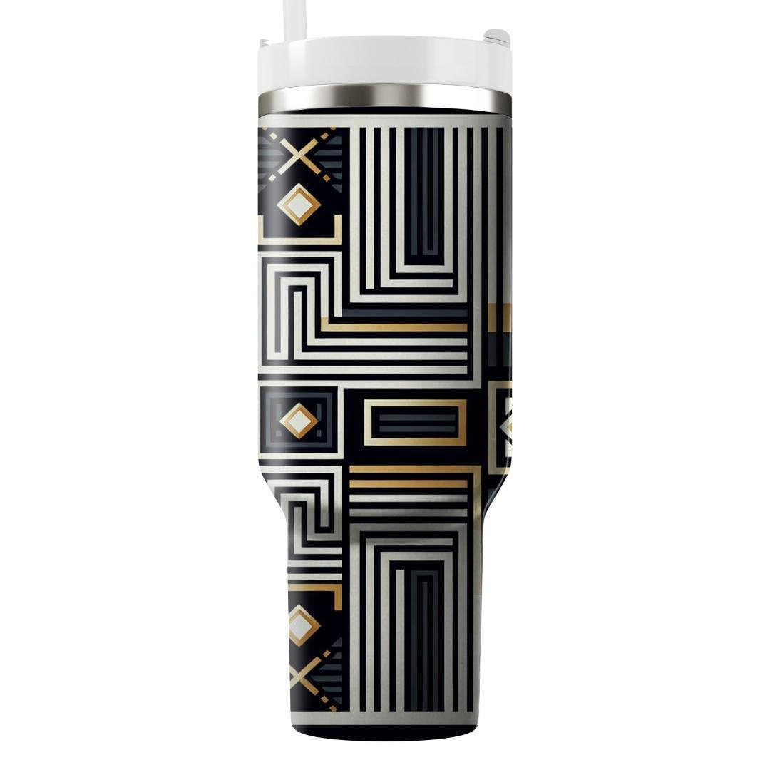 Chic Vertical Stripe  Tumblers For Gifts