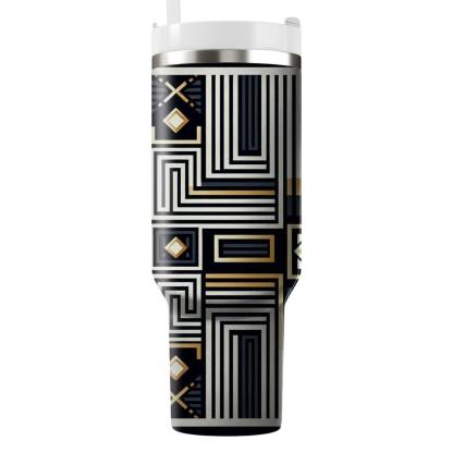 Chic Vertical Stripe  Tumblers For Gifts