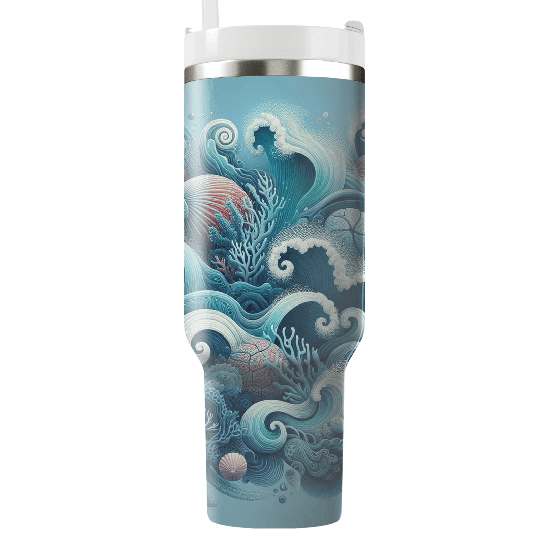 Elysian Tides - Ocean Day  Decorative Tumblers