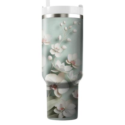 Enchanting Orchid Serenity  Insulated Tumblers