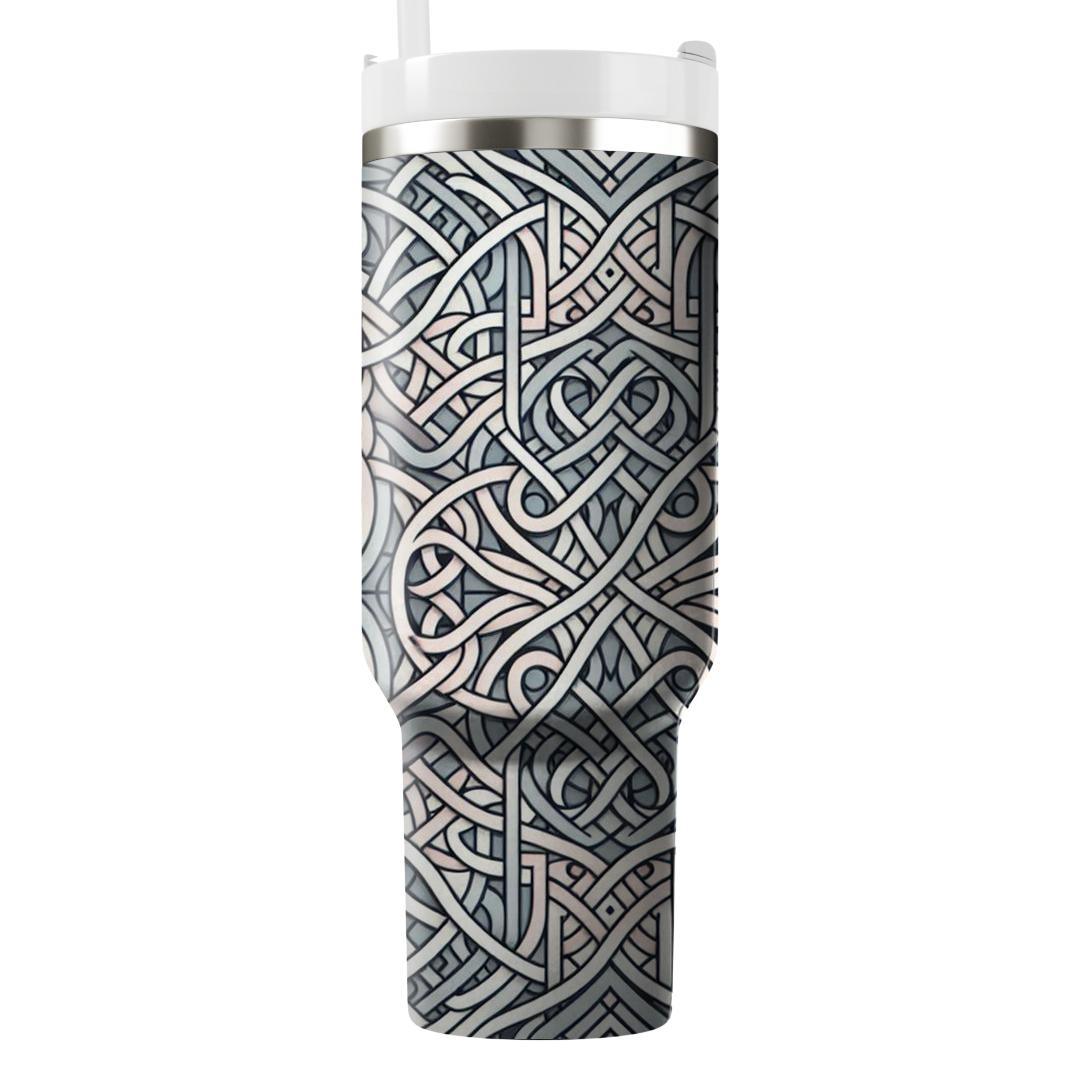Intricate Lattice Design  Insulated Tumblers
