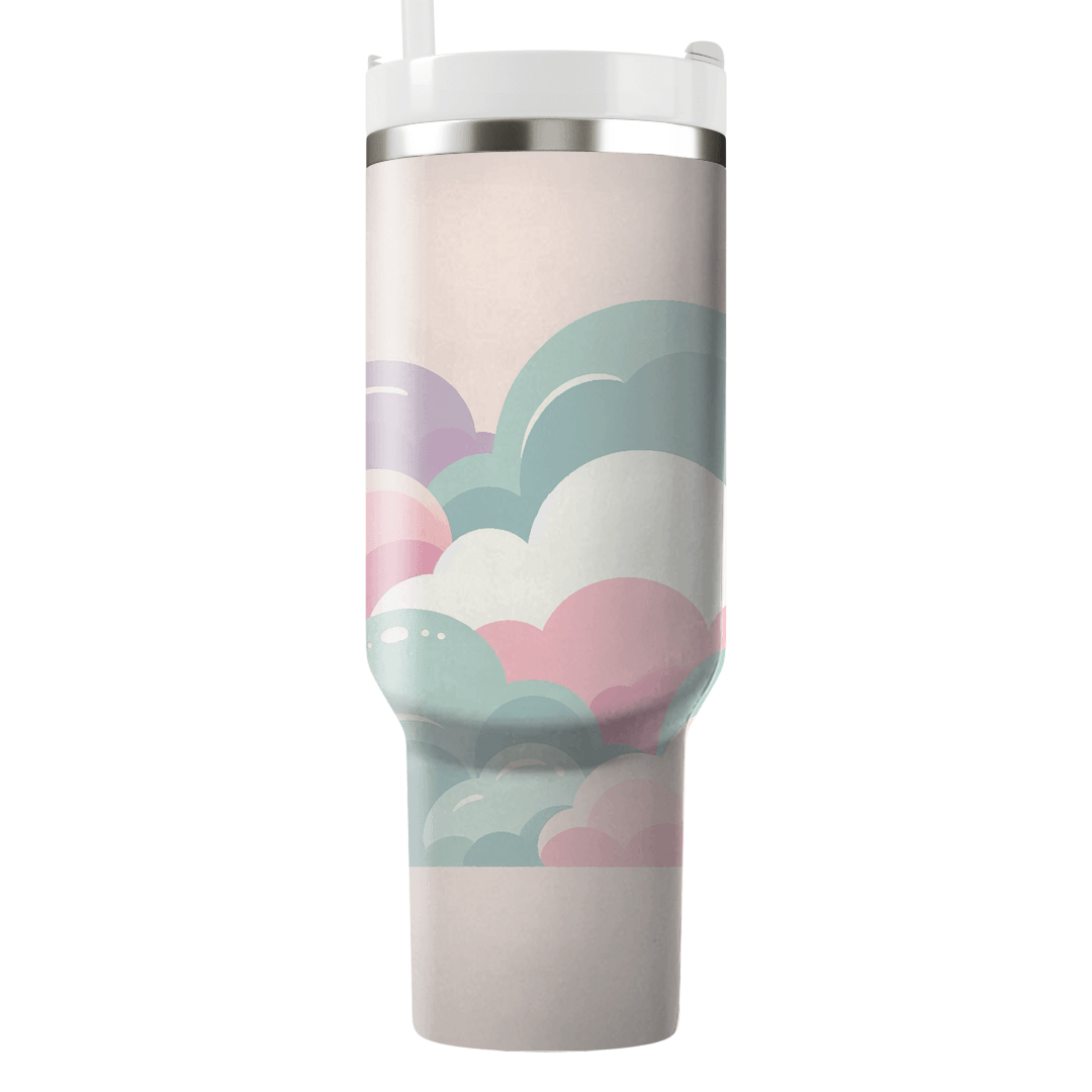 Dreamy Pastel Clouds  Tumbler Cups