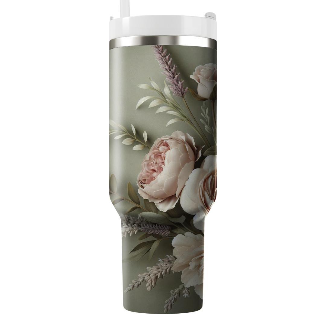 Vintage Garden Romance  Insulated Tumblers
