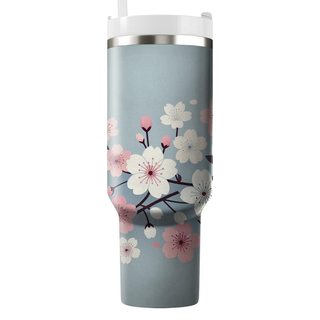 Sakura Blossom Serenity  Tumblers With Lids