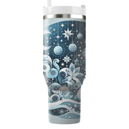 Frosted Joy - A Holiday Chill  Decorative Tumblers