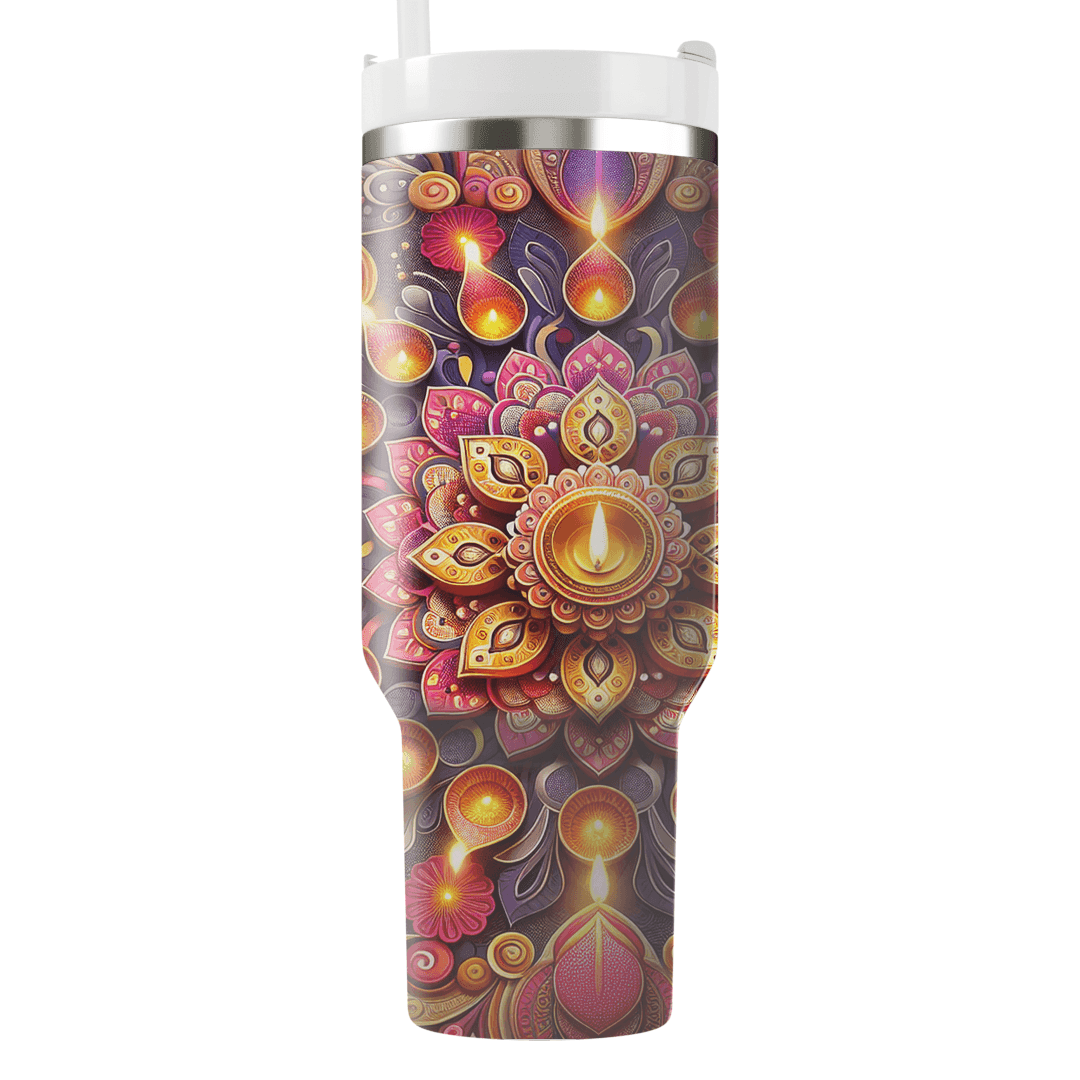 Mosaic Of Lights - Diwali Unity  Decorative Tumblers