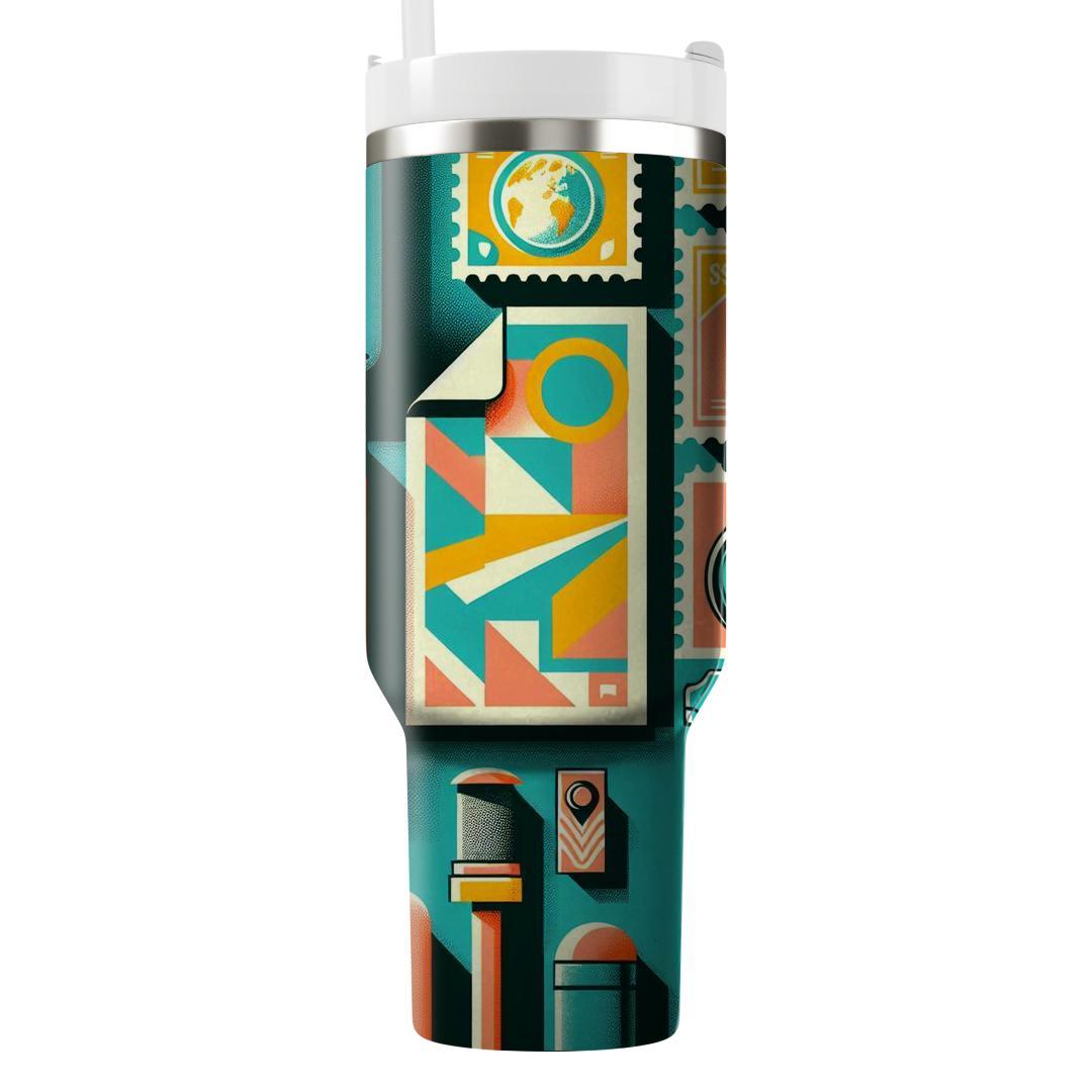 Funky Travel Adventure  Travel Tumblers