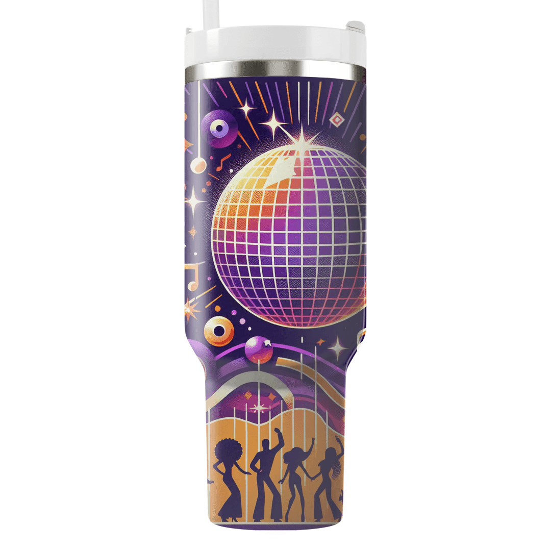 Retro Dance Party  Personalized Tumblers