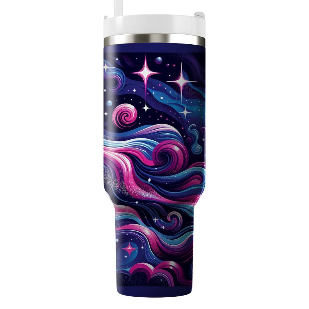 Cosmic Funk Galaxy  Custom Tumblers