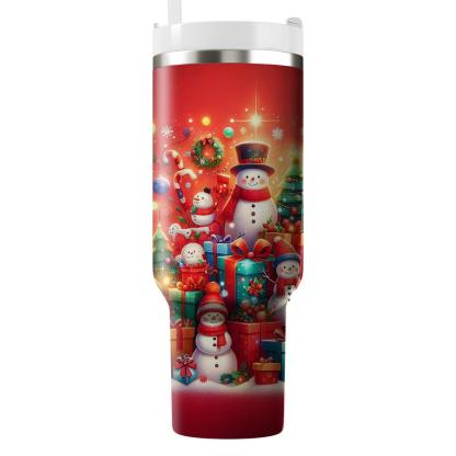 Winter Christmas Wonderland  Travel Tumblers
