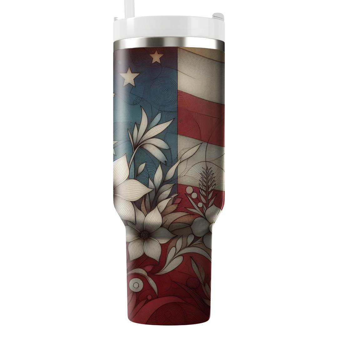 Whispers Of The Past - Memorial Day Reflection  Tumblers With Lids