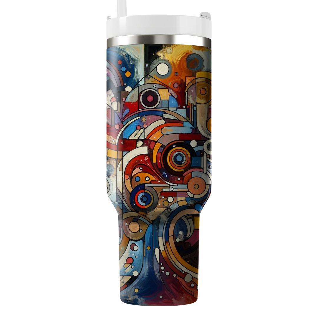Abstract Art Movement  Travel Tumblers
