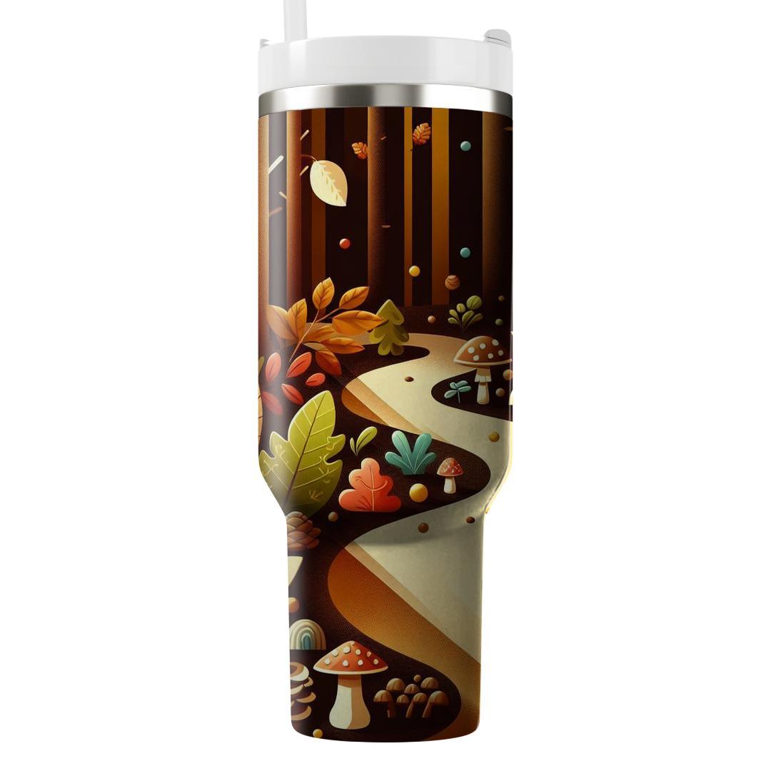Autumn Forest Trail Adventure  Custom Tumblers