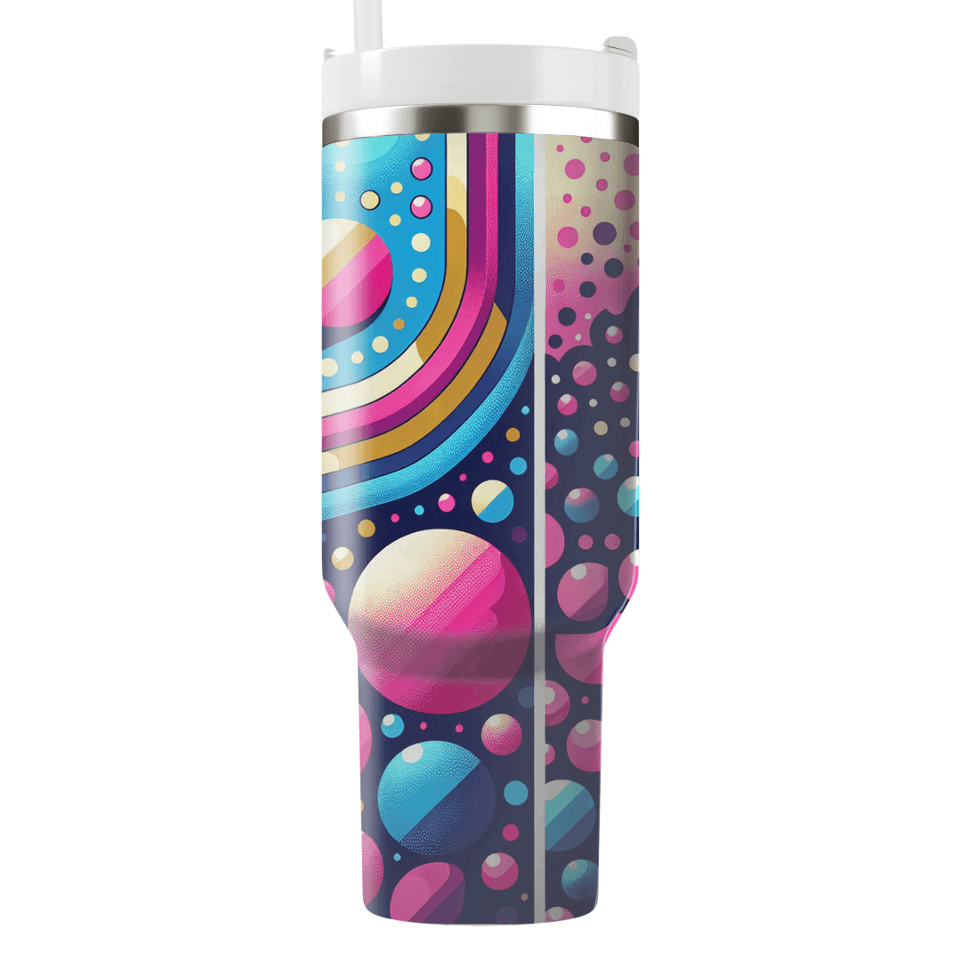 Disco Dot Delight  Decorative Tumblers