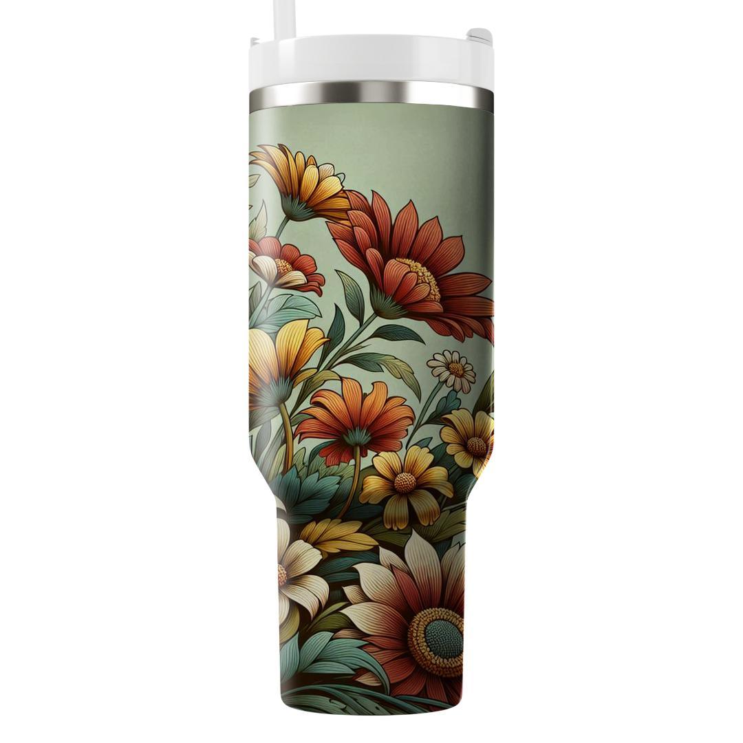 Flower Fields  Travel Tumblers