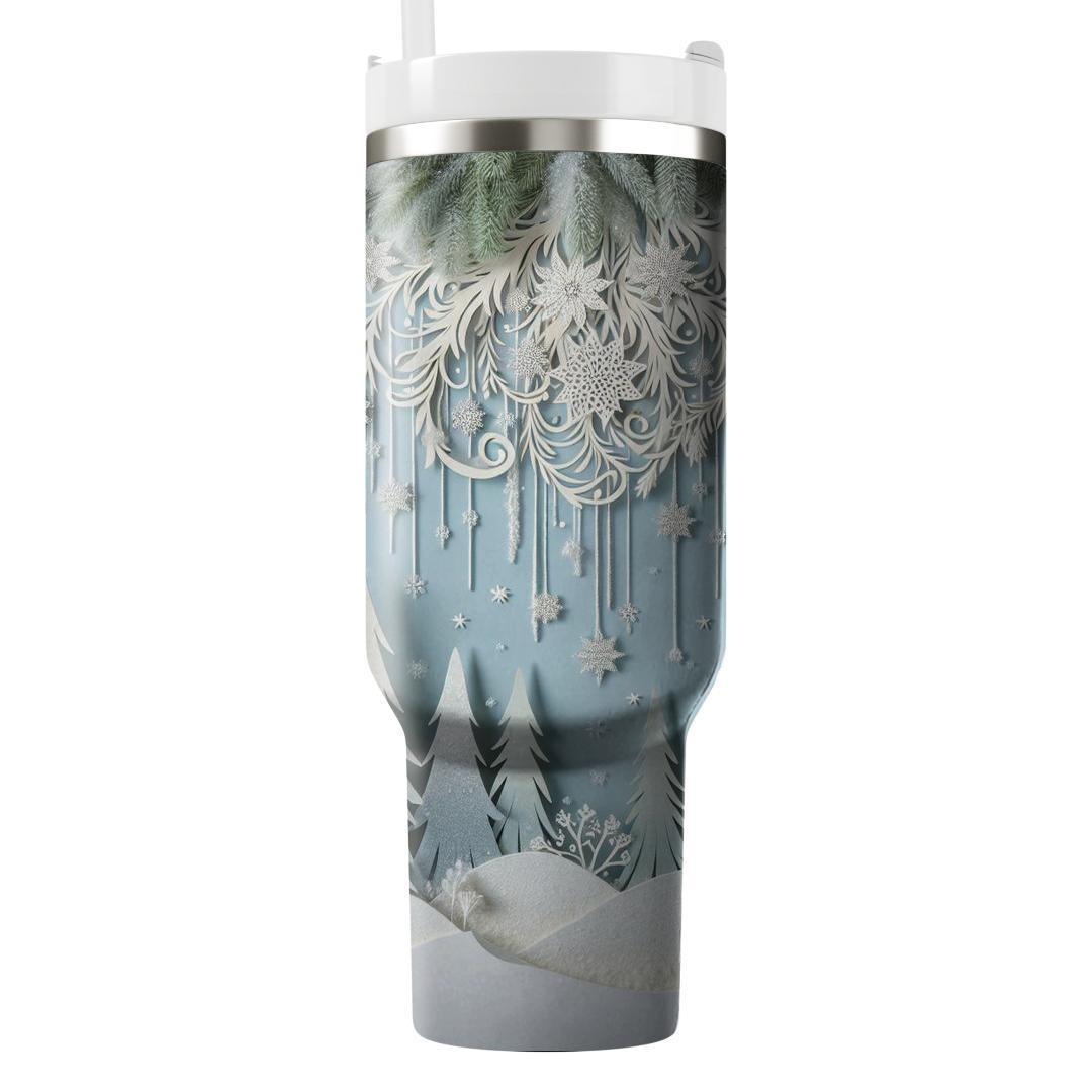 Winter Forest Whimsy  Tumbler Cups