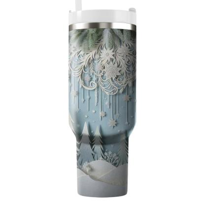 Winter Forest Whimsy  Tumbler Cups