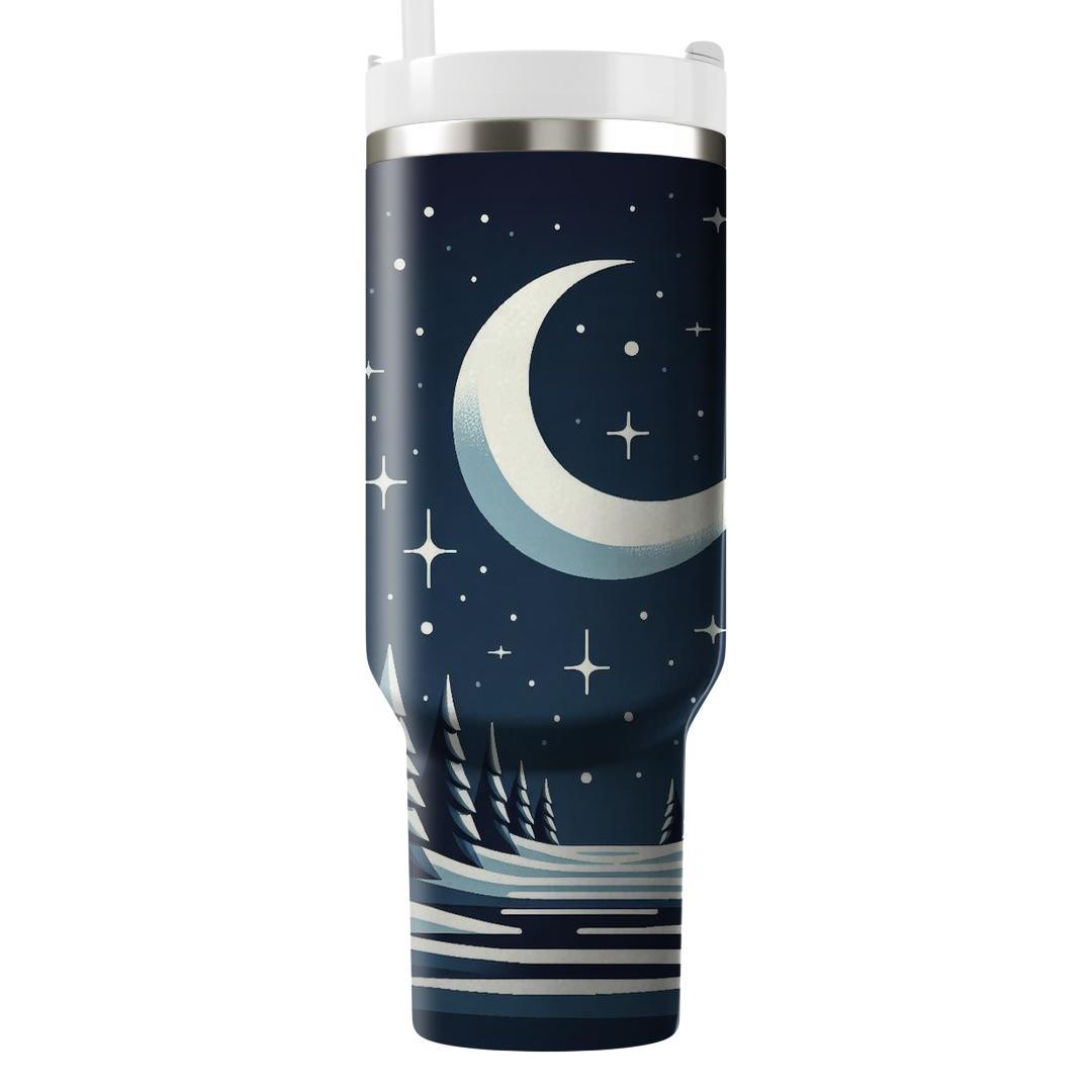 Winter's Silent Solstice  Tumbler Cups