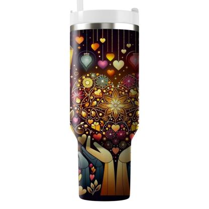 Lights Of Unity - Unity Day  Tumblers With Lids