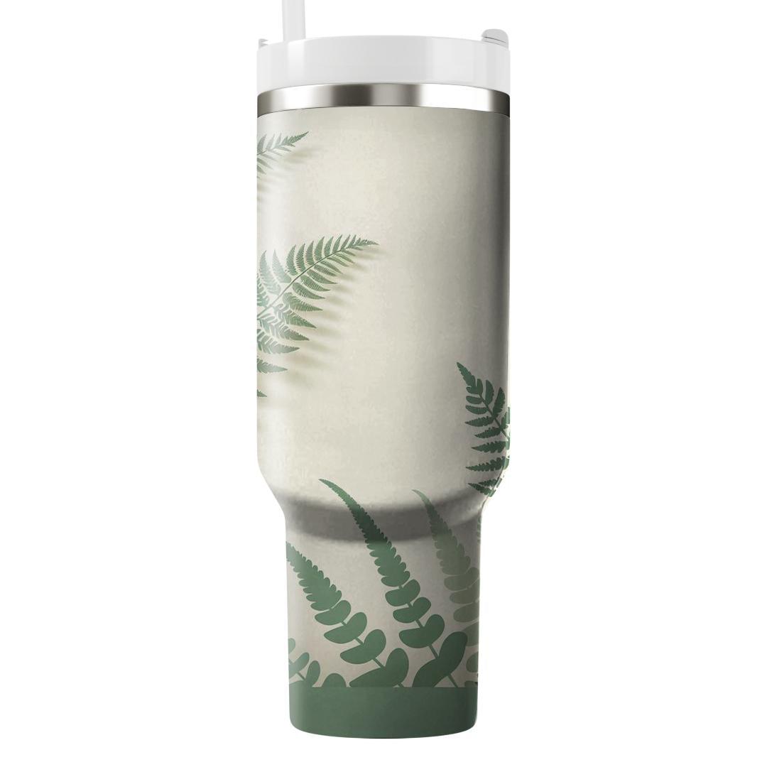 Fern Frond Serenity  Tumbler Cups