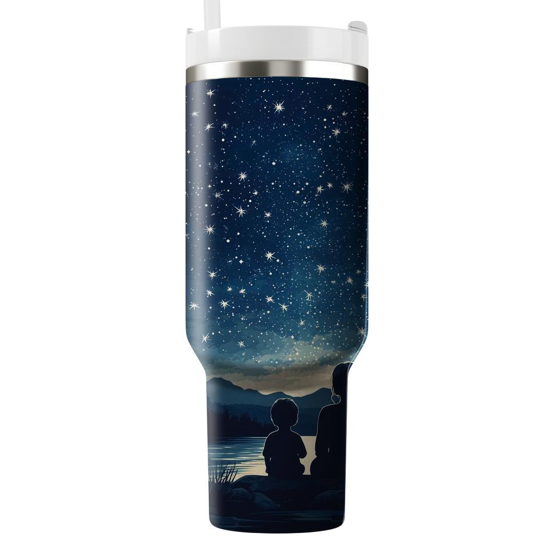 The Stars Of Guidance: A Mother’s Light Shining Bright Tumblers With Lids