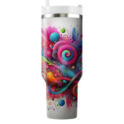 Festival Of Dreams - Holi  Tumblers With Lids