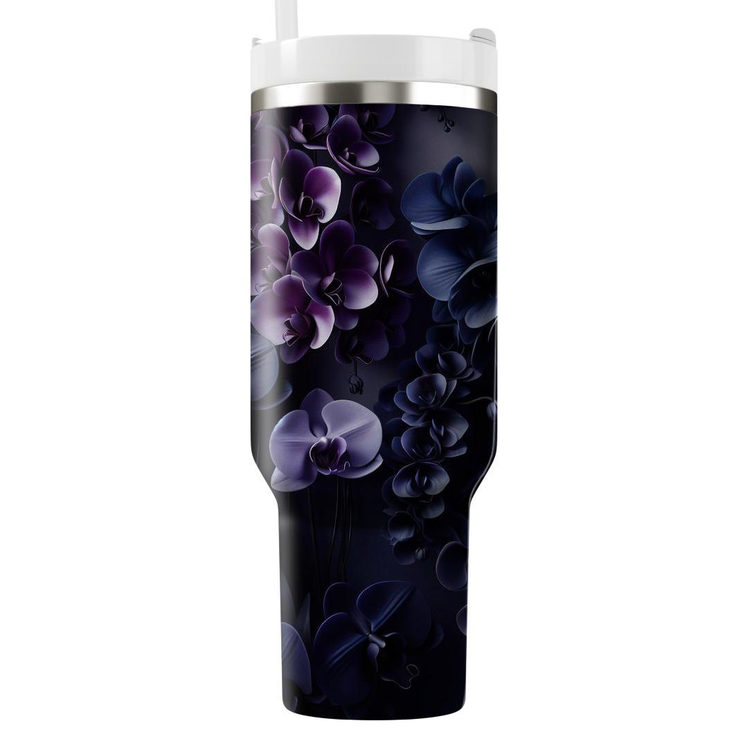 Twilight Orchid Garden  Unique Tumblers
