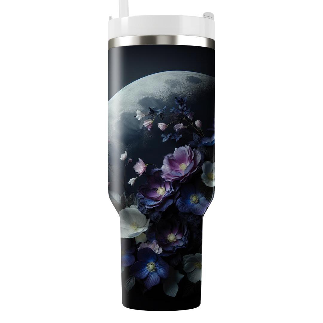 Enchanting Midnight Floral  Tumblers For Gifts