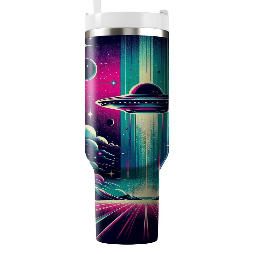 Retro Sci-fi Dreams  Personalized Tumblers
