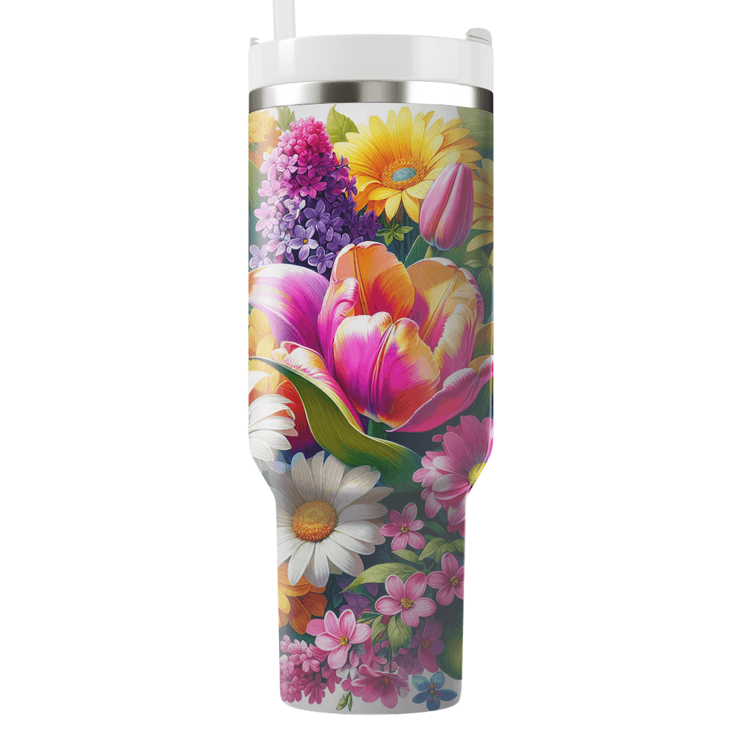 Blossoming Garden  Custom Tumblers