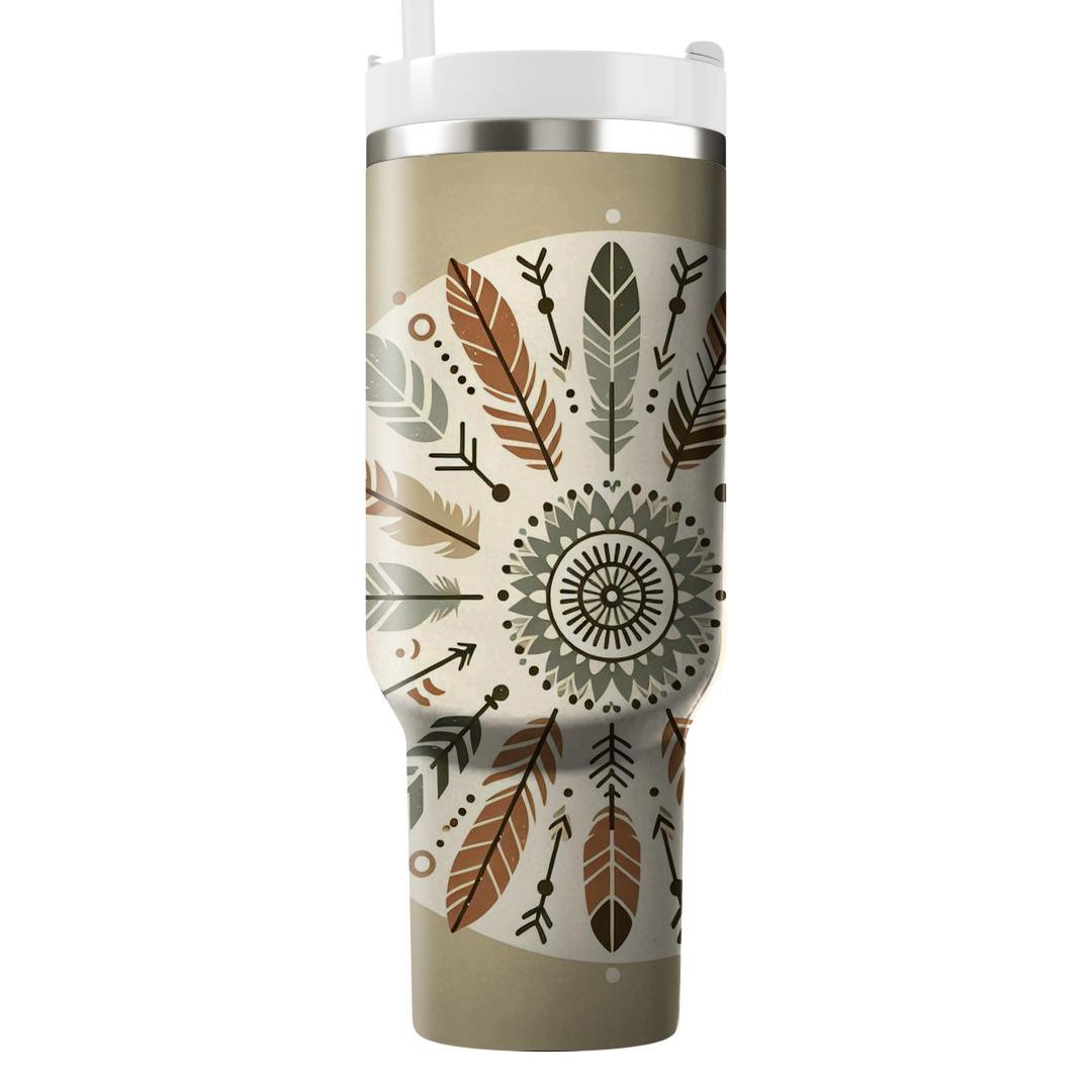 Chic Boho Pattern  Travel Tumblers