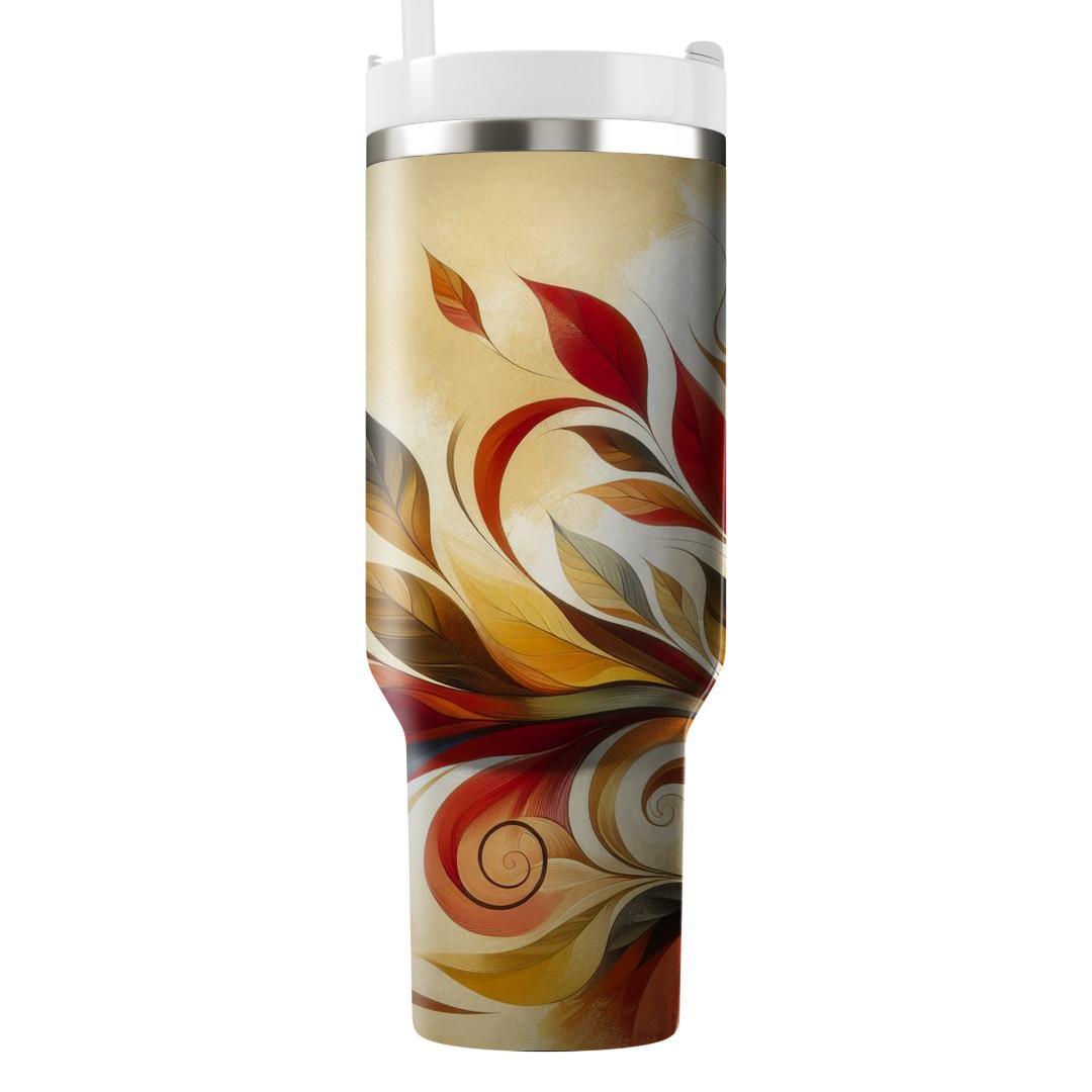 Autumn Winds And Leaves  Tumbler Cups