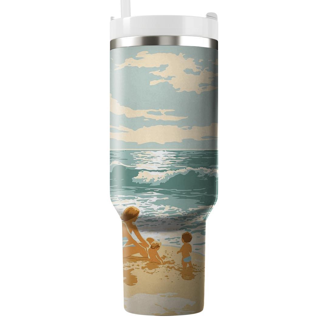 The Tides Of Love: A Mother’s Unfailing Support Tumblers With Lids