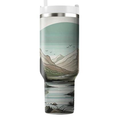 Serene Nature  Travel Tumblers