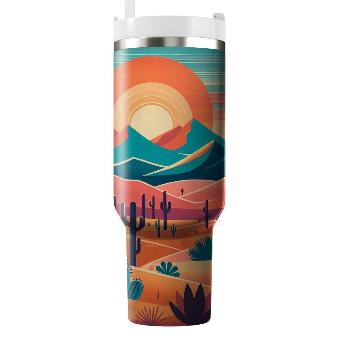 Seventies Southwest  Travel Tumblers