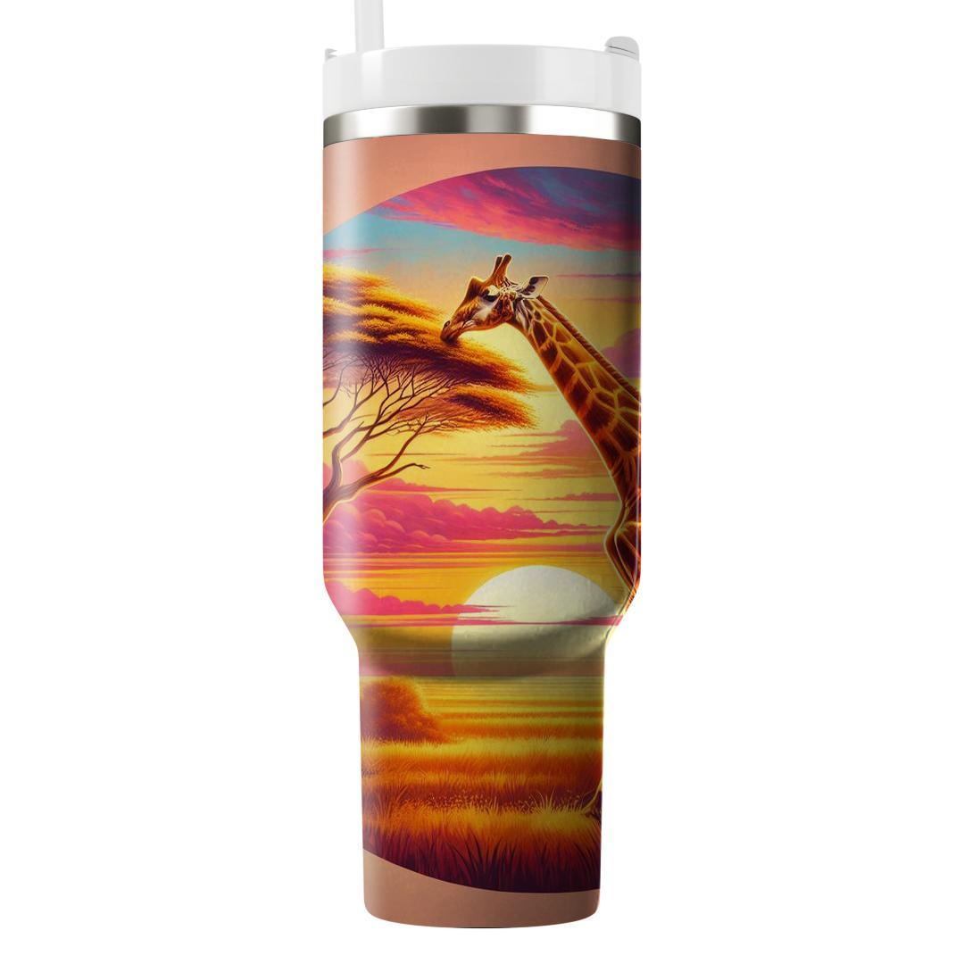 Bold Giraffe Adventure  Travel Tumblers