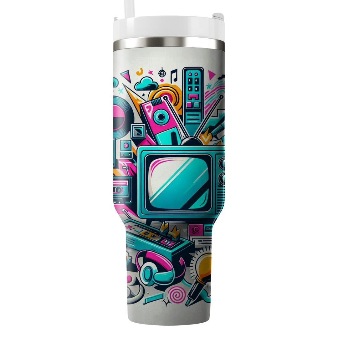 Classic 80s Tv Shows  Personalized Tumblers