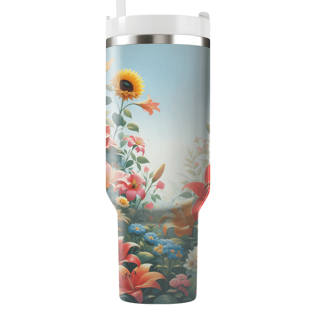 Spring Blossom Breeze  Personalized Tumblers