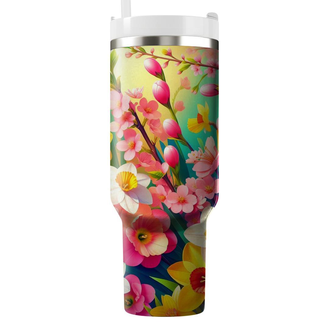 Springtime Blossom Celebration  Unique Tumblers