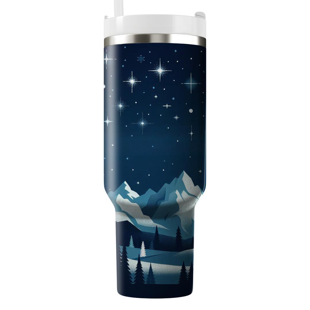Winter Starlight Adventure  Custom Tumblers