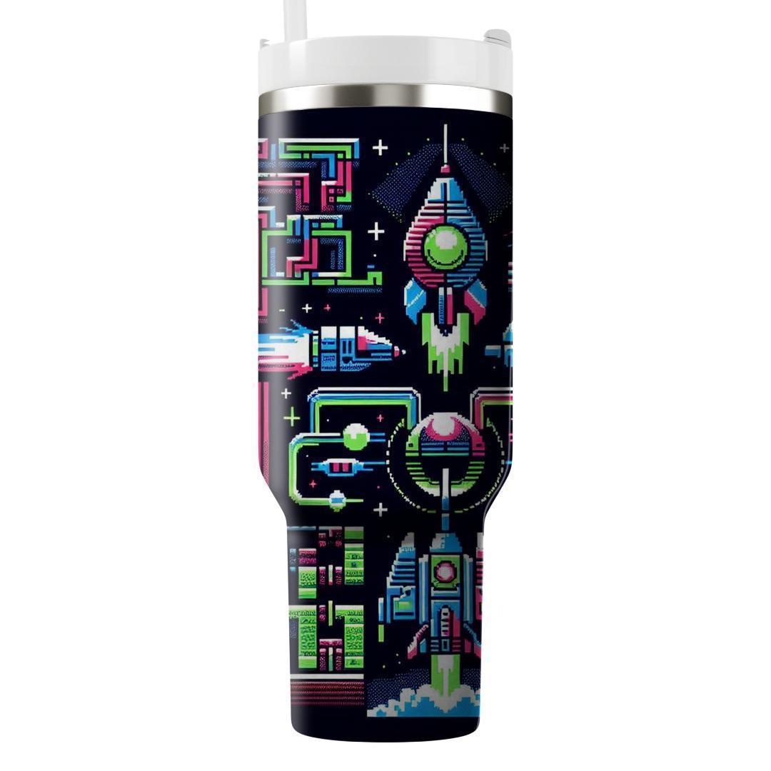 Digital Arcade  Personalized Tumblers