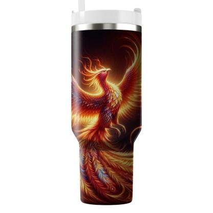 Mystical Phoenix  Tumblers With Lids