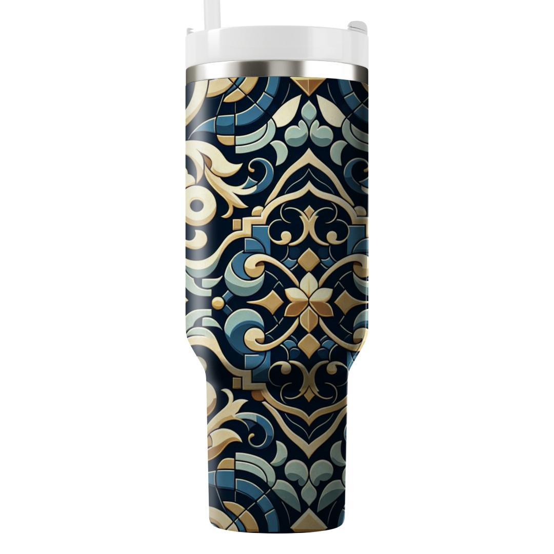 Elegant Mosaic Tile  Decorative Tumblers