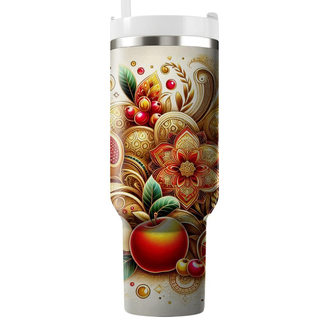 Resplendent Rosh Hashanah - New Beginnings  Tumblers With Lids