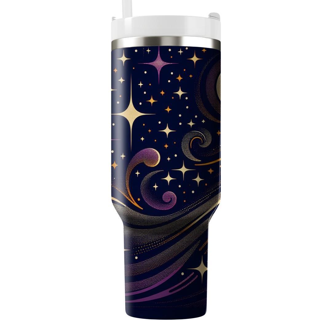 Starry Night Funk  Travel Tumblers