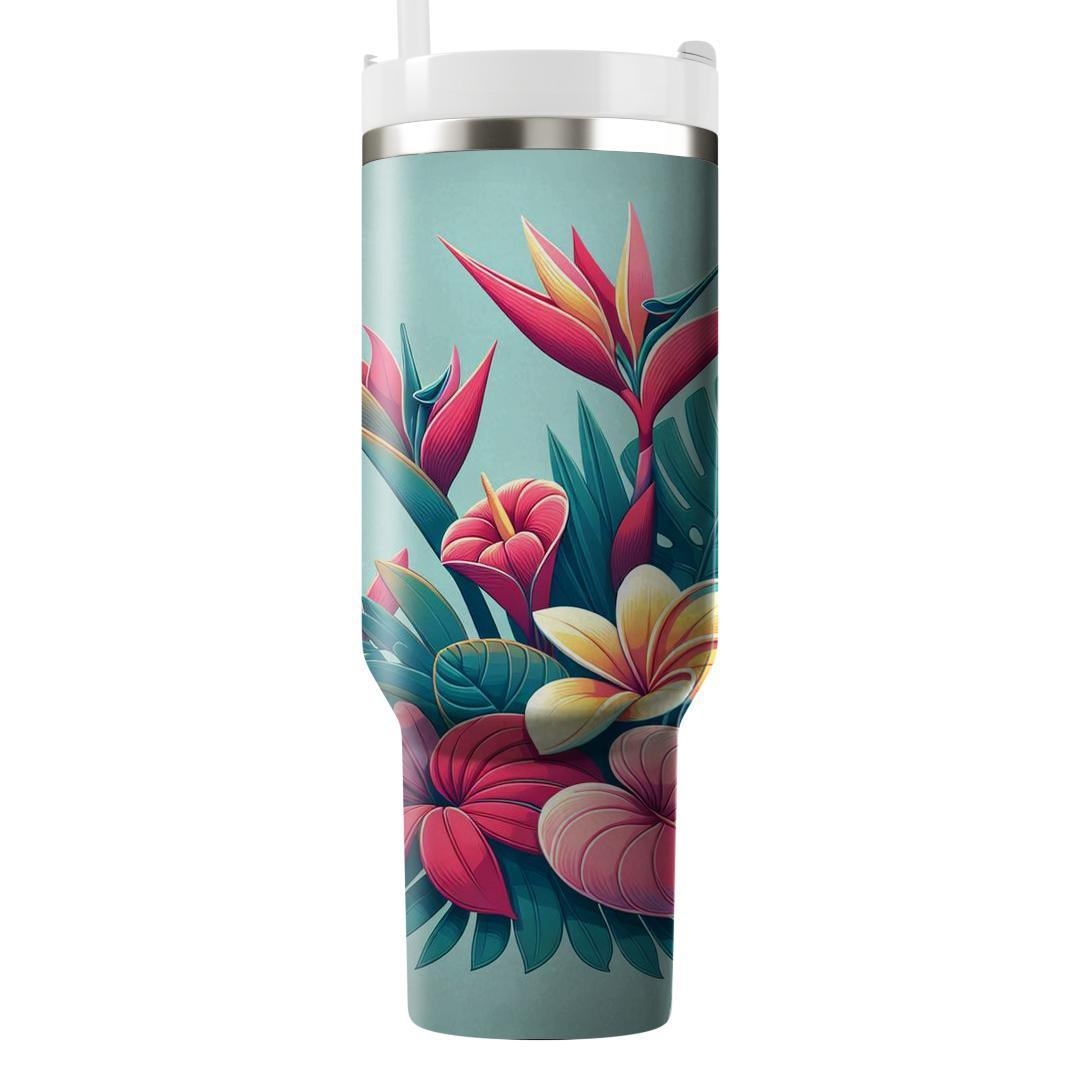 Tropical Elegance  Tumblers For Gifts