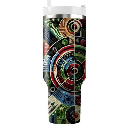 Abstract Reflections - Kwanzaa Celebrations  Tumblers With Lids