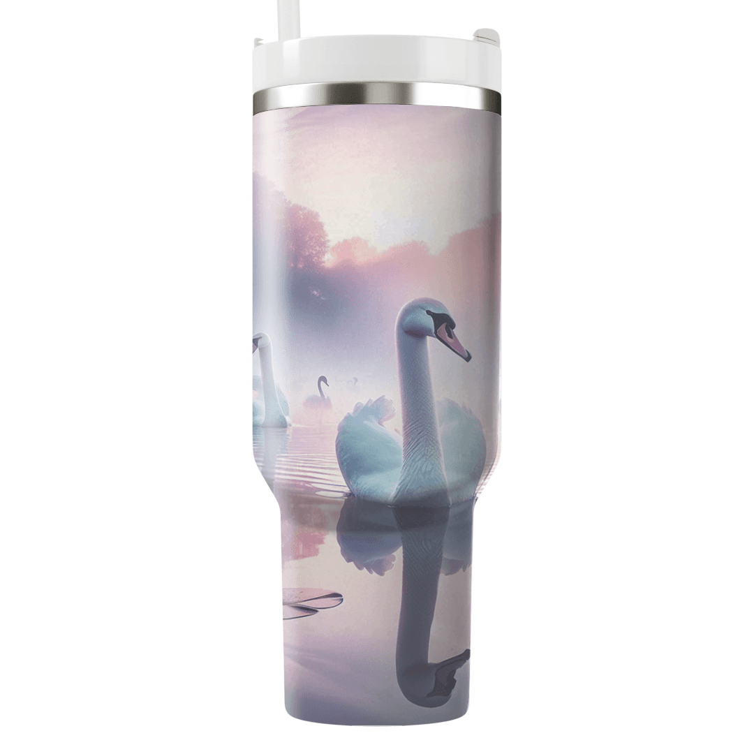 Romantic Swan Lake  Personalized Tumblers